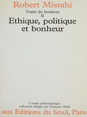 cover image of Traité du bonheur (2)